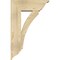 Ekena Millwork Thorton Traditional Rough Sawn Bracket w/ Offset Brace, Douglas Fir, 8"W x 22"D x 34"H BKT0806X22X34THR01RDF - alternate 2